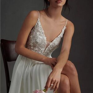 Anthropologie the Kelsey wedding dress, size 0